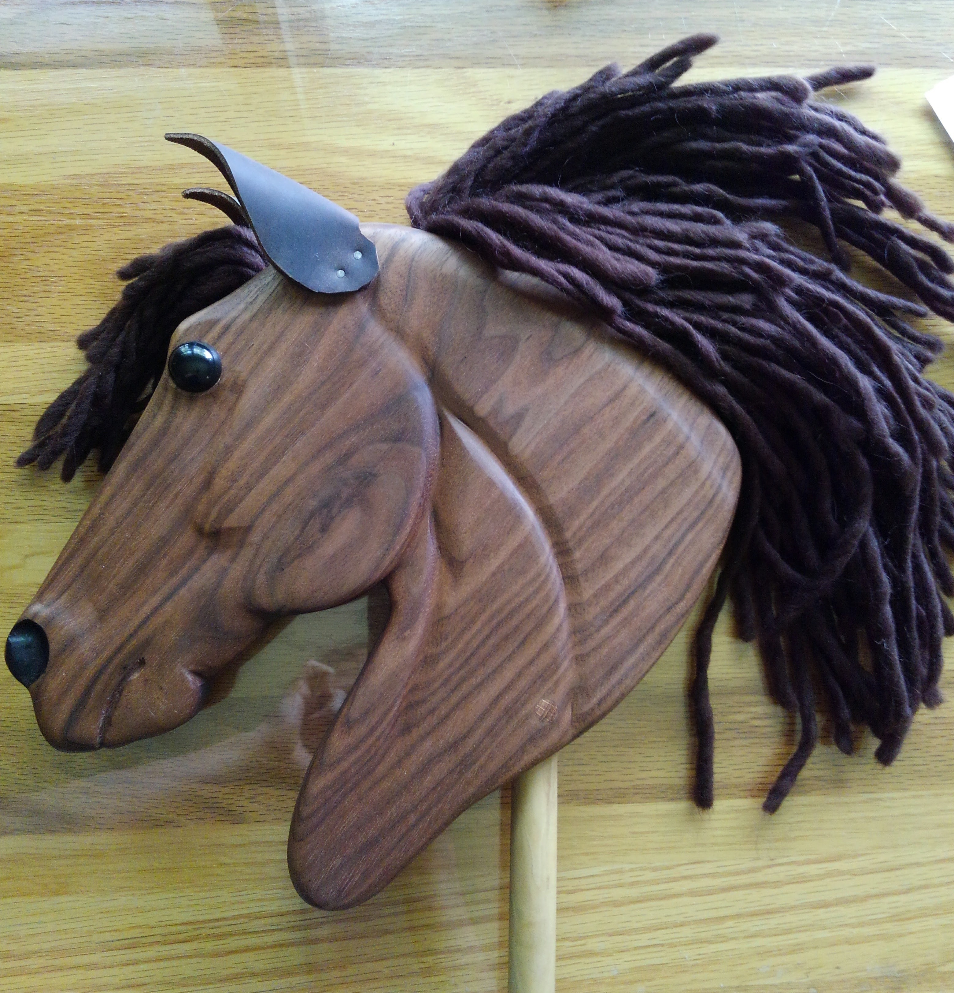 plastic hobby horse